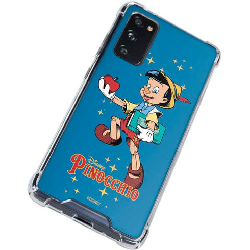 Disney Pinocchio No Strings Attached Galaxy S20 FE Clear Case